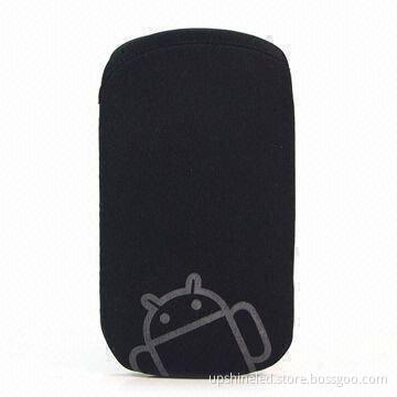 Neoprene Case for Mobile Phones, Customized Logos and Colors Accepted